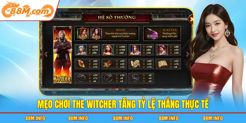 Mẹo chơi The Witcher tăng tỷ lệ thắng thực tế